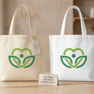 กระเป๋าผ้าแคนวาสรักษ์โลก มูลนิธิแห่งความรักเพื่อชีวิต (Love for Life Canvas Tote Bag)